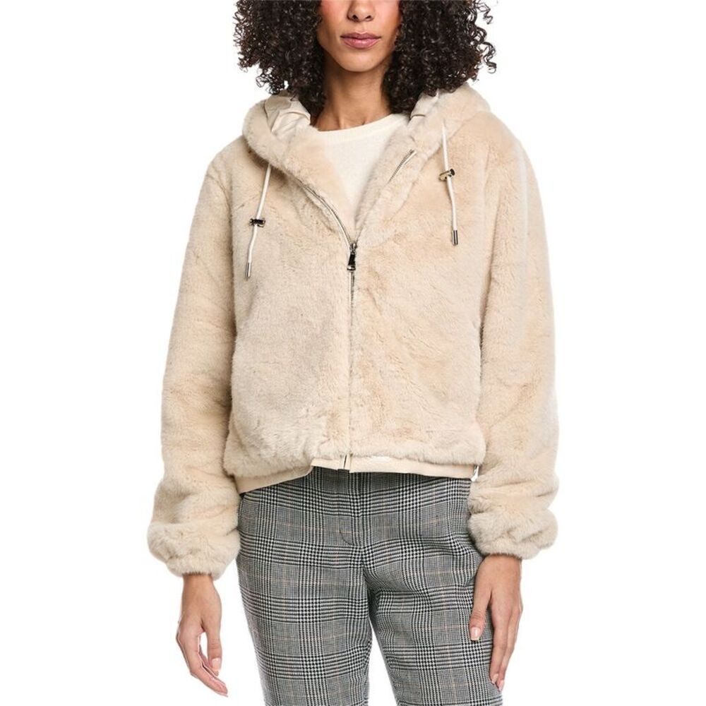 La Fiorentina Womens  Cropped Jacket, White